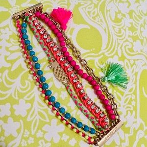 Lilly Pulitzer Bohemian Multistrand Bracelet